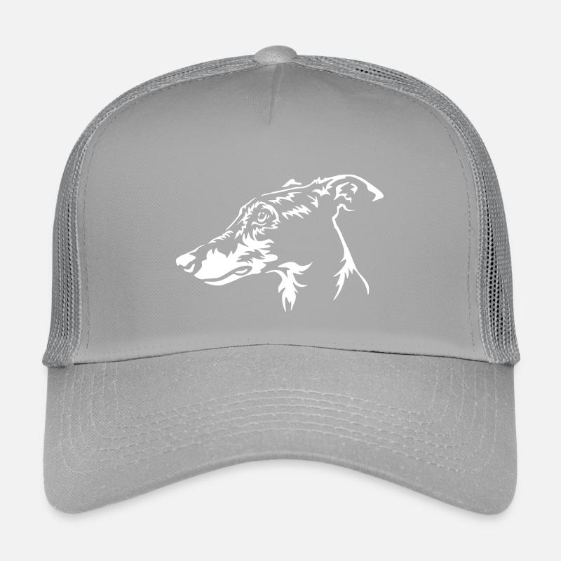 Greyhound Head "Black Edition" Kids’ Trucker Cap