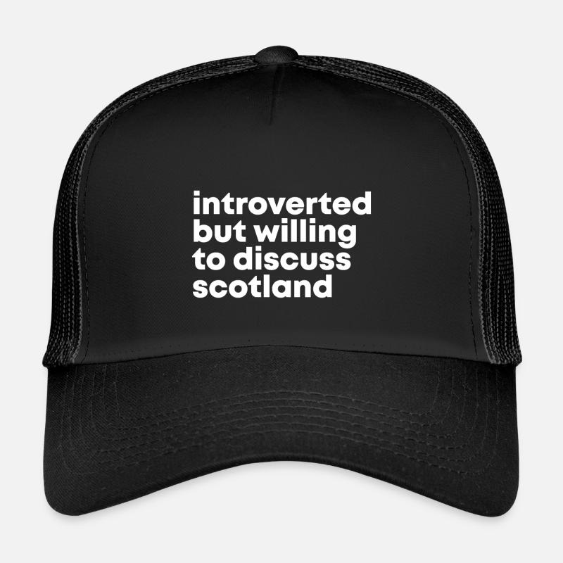 Scotland - Kids’ Trucker Cap - black/black
