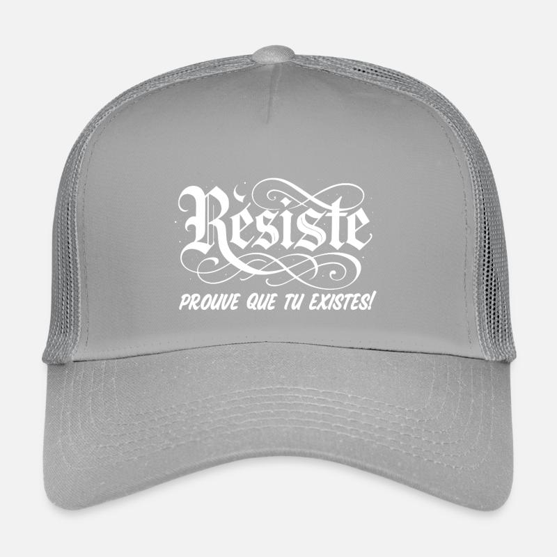 Rétro Punk Résiste Message Casquette trucker enfant