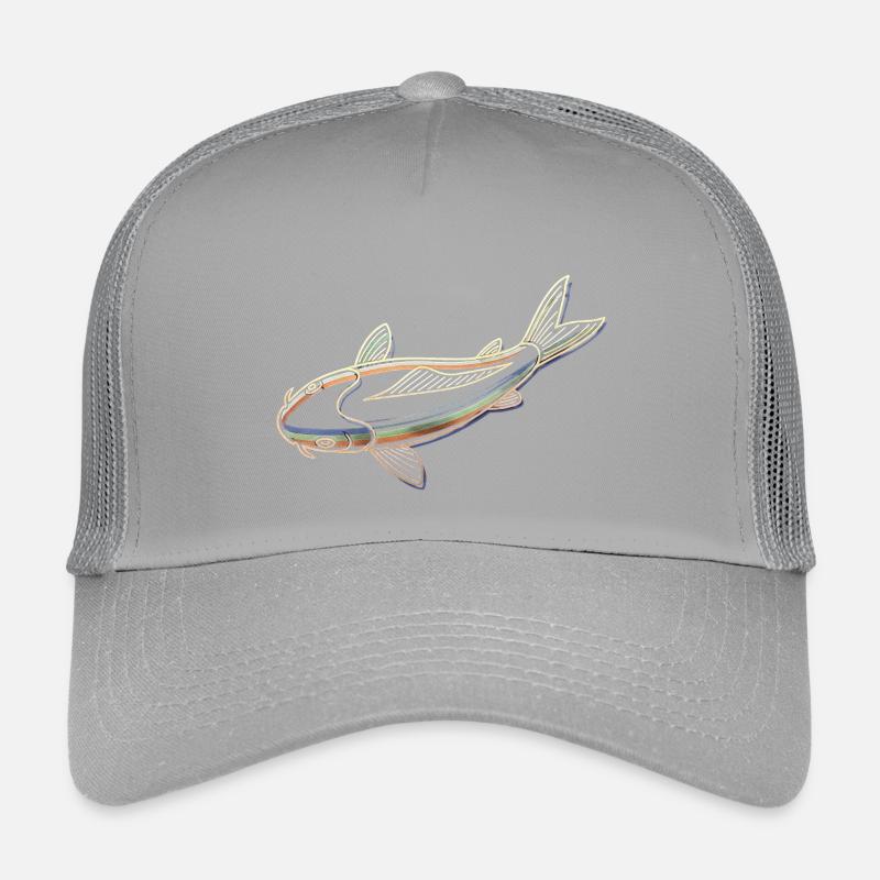 Poisson koï irisé - Coloré et élégant Casquette trucker enfant
