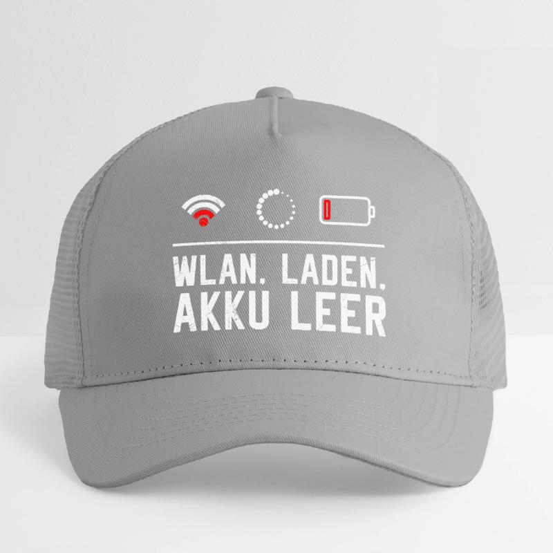 Coder WiFi. LOADING. BATTERY EMPTY FUNNY Kids’ Trucker Cap