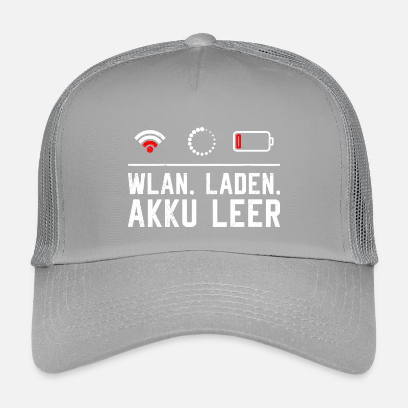 Coder WiFi. LOADING. BATTERY EMPTY FUNNY Kids’ Trucker Cap