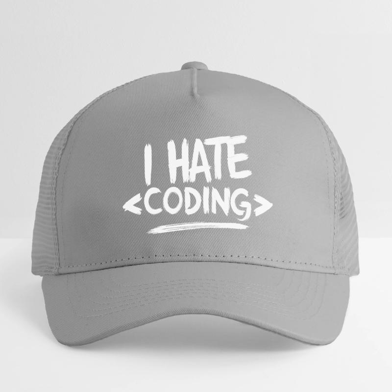 Ich hasse das Programmieren von Computer-Web-Programmierern Kinder Trucker-Cap