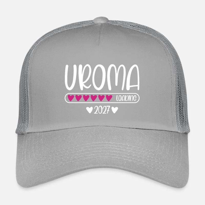 Great-Grandma 2027 loading heart loading bar Kids’ Trucker Cap