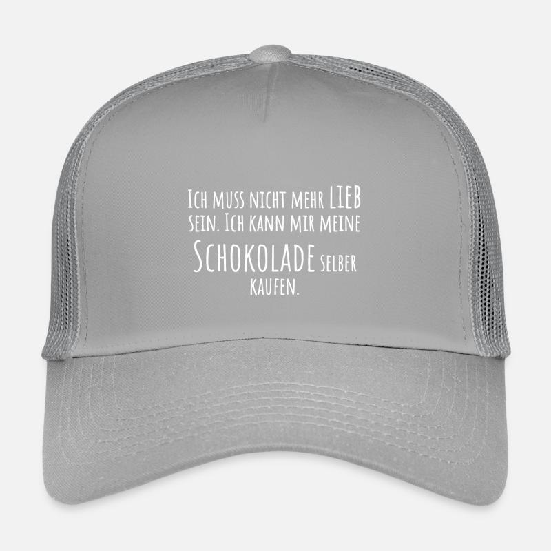 Ich kaufe mir Schokolade selbst Kinder Trucker-Cap
