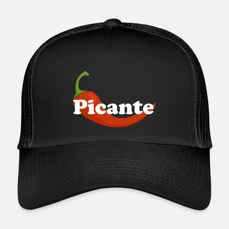 Épicé - Casquette trucker enfant - noir/noir