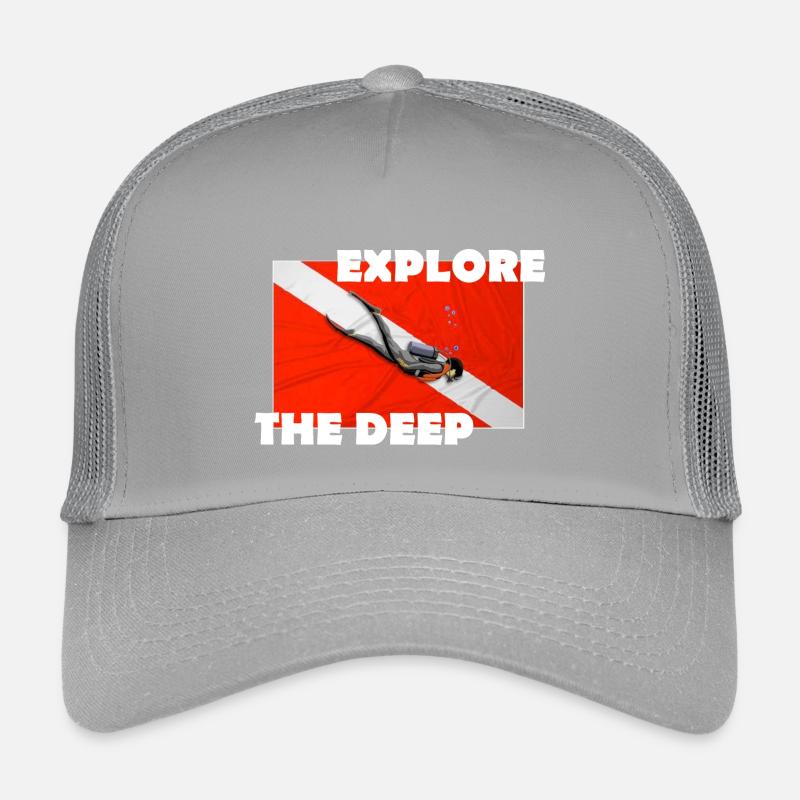 EXPLOREZ LES PROFONDEURS Casquette trucker enfant