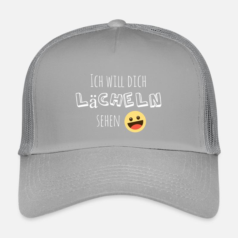 Ich will dich lächeln sehen Kinder Trucker-Cap