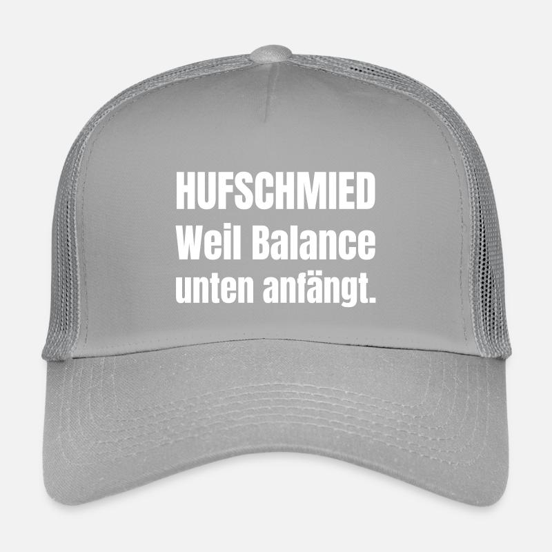 Typographie Farrier Balance Casquette trucker enfant