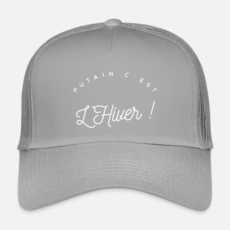 Nervenkitzel einer Wintersaison Kinder Trucker-Cap