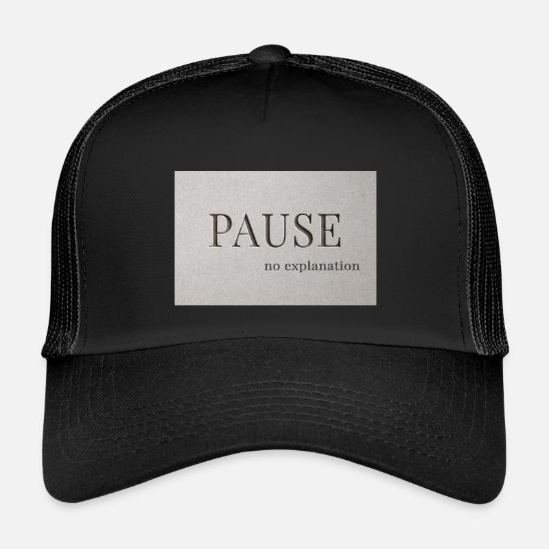 PAUSE – no explanation Kids’ Trucker Cap