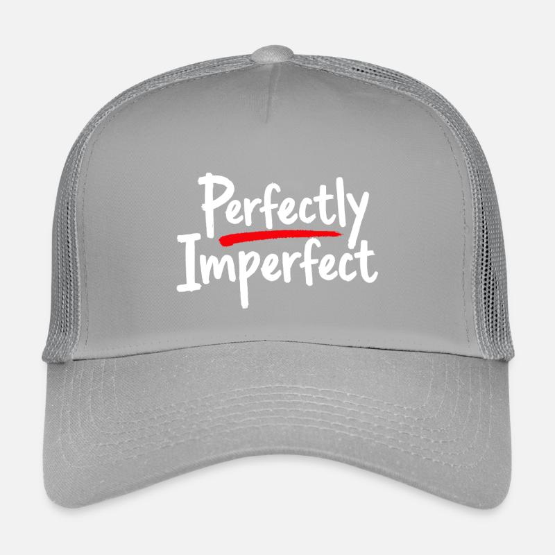 Déclaration parfaitement imparfaite pour l’amour de soi Casquette trucker enfant