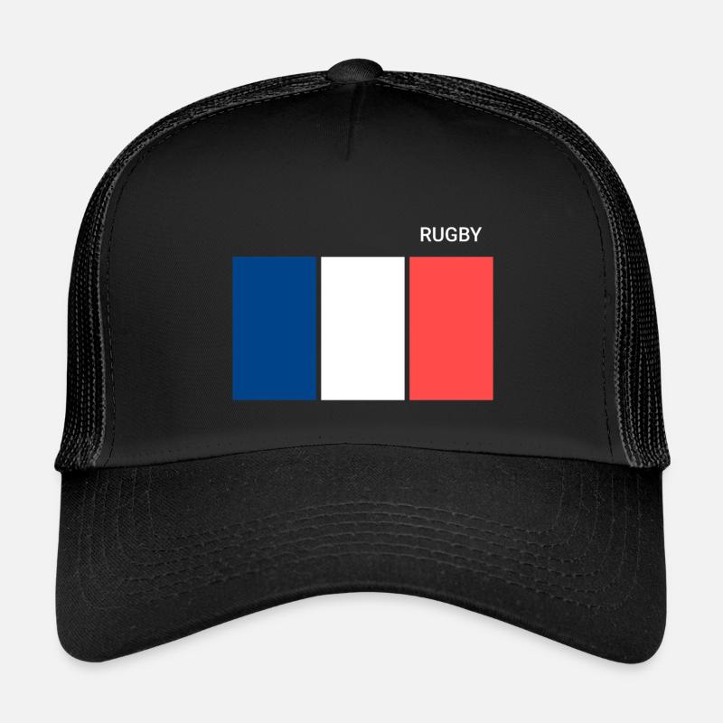 Rugby Drapeau Français Casquette trucker enfant