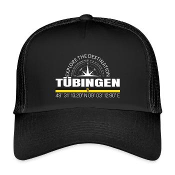 Tübingen - Kids’ Trucker Cap - black/black - Front