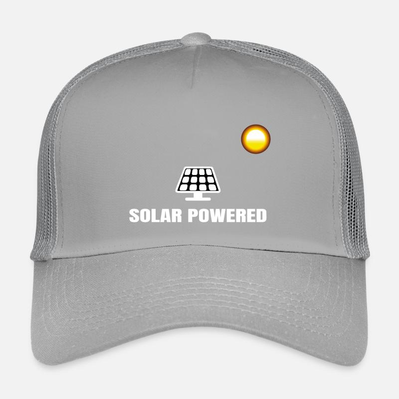 Solar Powered Sonne Solar Solarpanel Strom Kinder Trucker-Cap