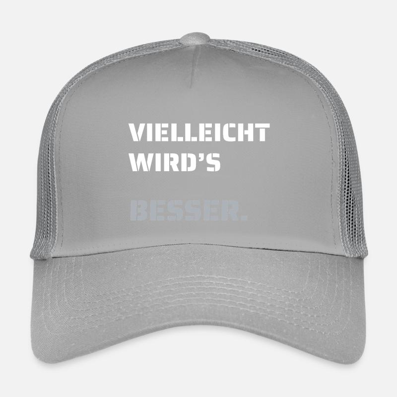 Maybe it will get better. (dark) Kids’ Trucker Cap