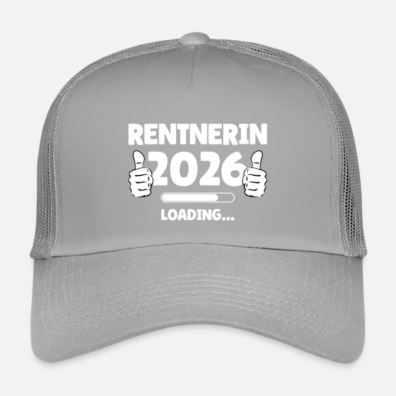Retiree 2026 Conception de la barre de chargement Casquette trucker enfant
