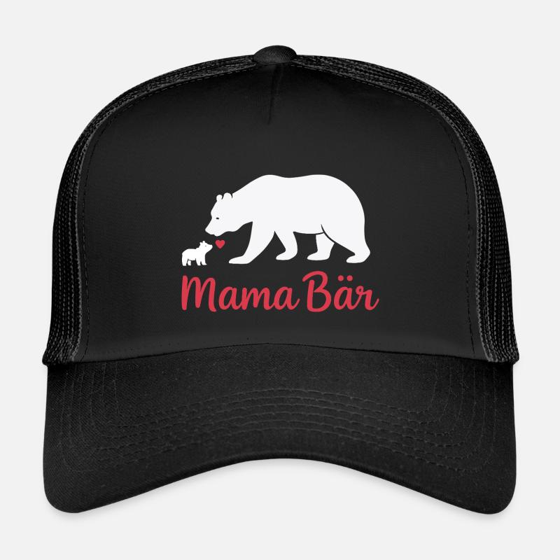 Future Maman MAMA BEAR Rétro Drôle Casquette trucker enfant