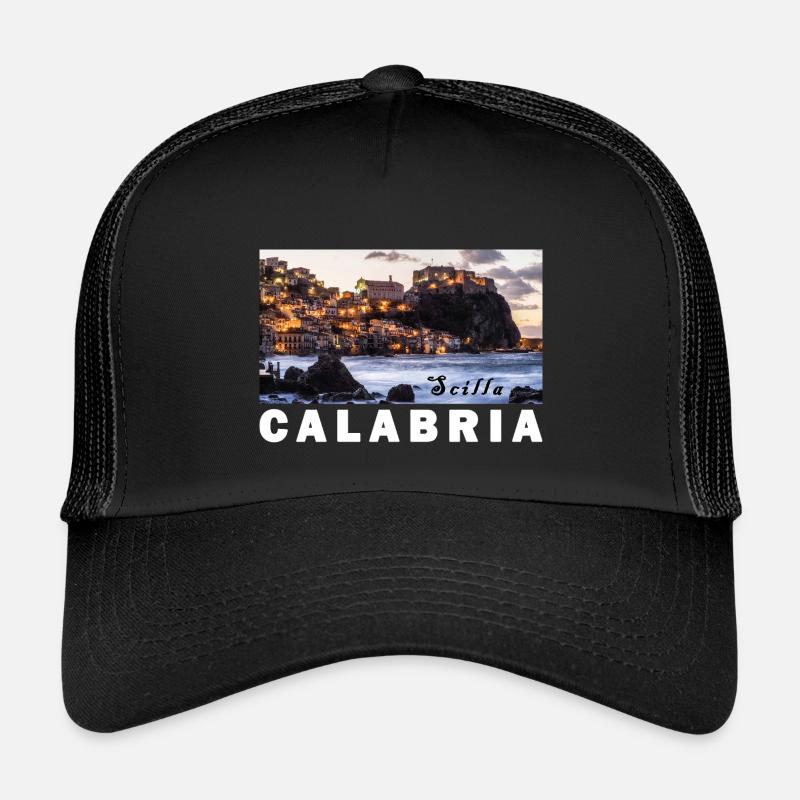 Scilla - Kinder Trucker-Cap - Schwarz/Schwarz