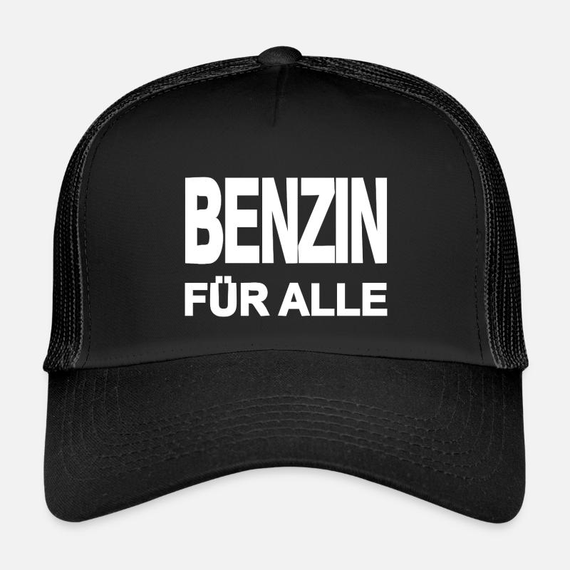 Benzin - Kinder Trucker-Cap - Schwarz/Schwarz