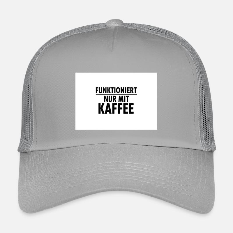 Funktioniert Nur Mit Kaffee Kinder Trucker-Cap