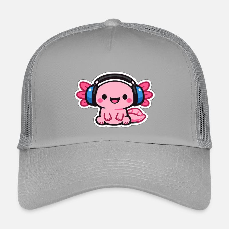 Kuscheliger Kopfhörer-Drache axolotl Kinder Trucker-Cap