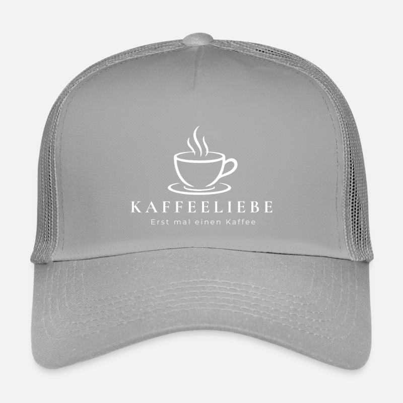 Kaffeeliebe – Erst mal einen Kaffee (35 Zeichen) Kinder Trucker-Cap