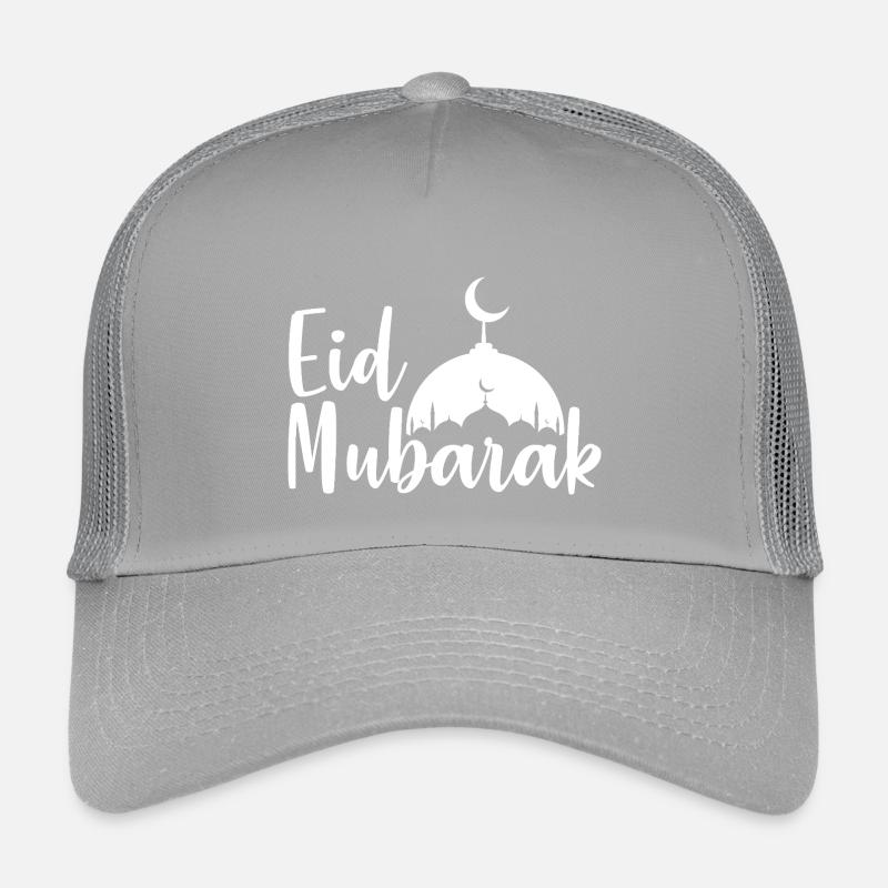 Silhouette de la mosquée de l’Aïd Moubarak Casquette trucker enfant