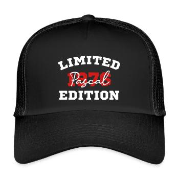 Limited Edition Pascal 1976 - Kids’ Trucker Cap - black/black - Front
