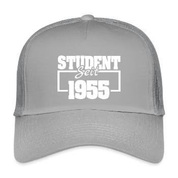 1955 - Casquette trucker enfant - gris clair - Devant