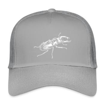 Conception de gros insectes - Casquette trucker enfant - gris clair - Devant
