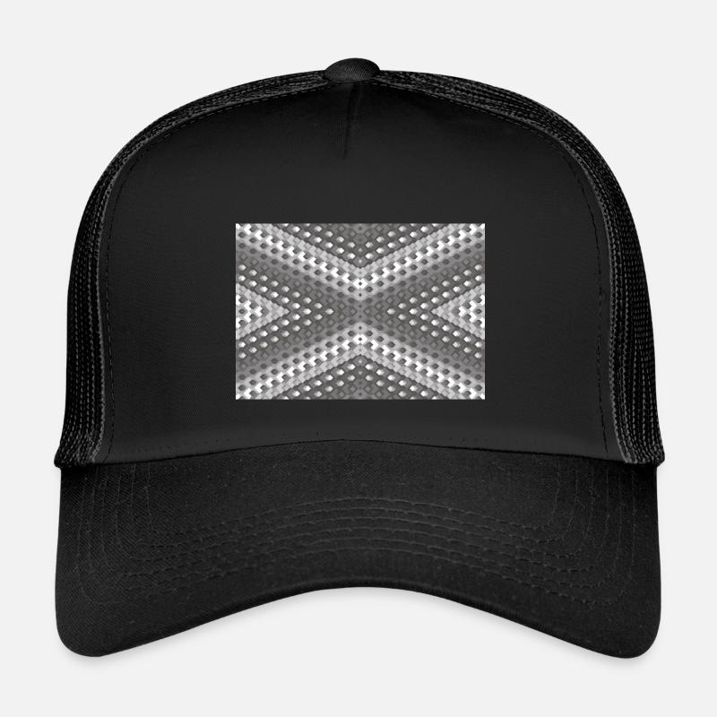 Dégradé de gris tourné Casquette trucker enfant