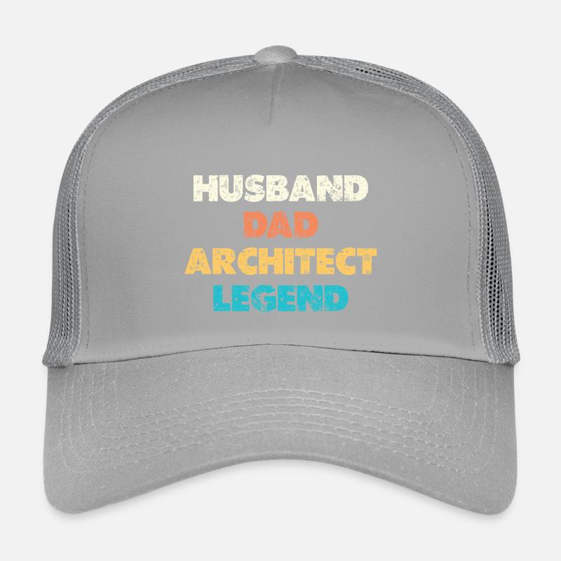 Husband Dad Architect Legend Kids’ Trucker Cap