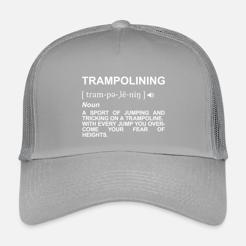 Trampoline Jumping Meaning Kids’ Trucker Cap