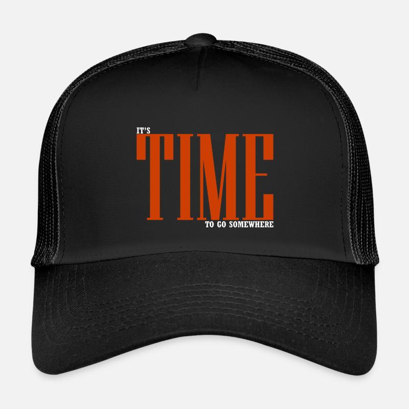 It's time to go somewhere Casquette trucker enfant