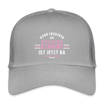 Installatrices Stagiaires Formation Apprentissage Femmes Stagiaires - Casquette trucker enfant - gris clair - Devant