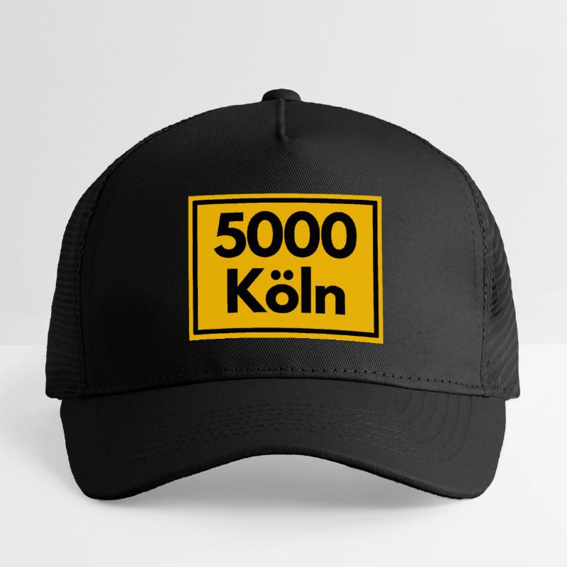 OLD POSTCODE POSTCODE RETRO 5000 COLOGNE - CATHEDRAL CITY Kids’ Trucker Cap