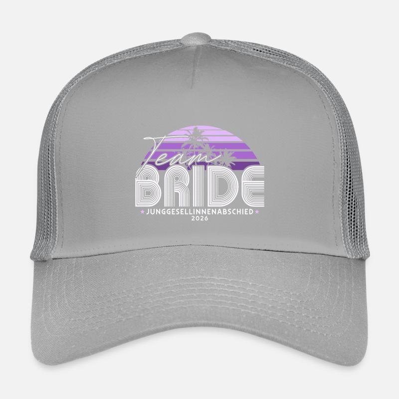 Team Braut Junggesellinnenabschied JGA 2026 Kinder Trucker-Cap