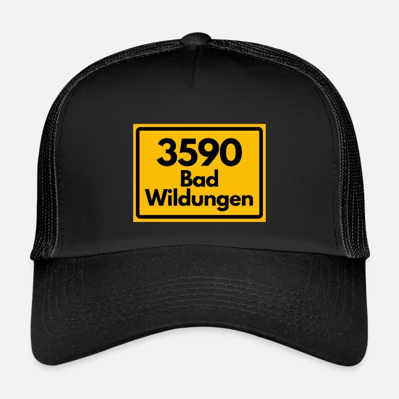 ANCIEN CODE POSTAL RETRO 3590 BAD WILDUNGEN Casquette trucker enfant