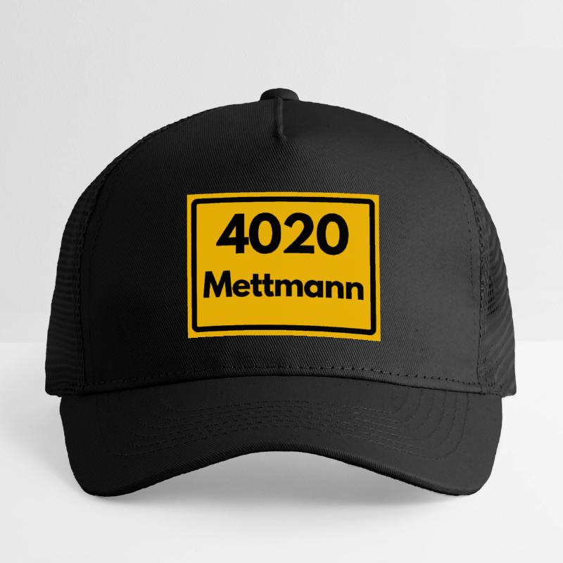 OLD POSTCODE POSTCODE RETRO 4020 METTMANN Kids’ Trucker Cap