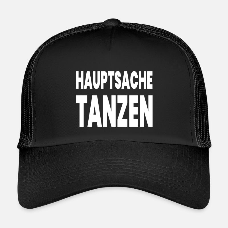 Tanzen - Kinder Trucker-Cap - Schwarz/Schwarz