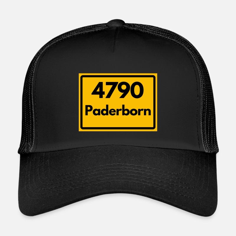 ALTE POSTLEITZAHL PLZ RETRO 4790 PADERBORN Kinder Trucker-Cap