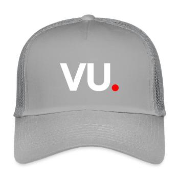 Seen - Kids’ Trucker Cap - light grey - Front