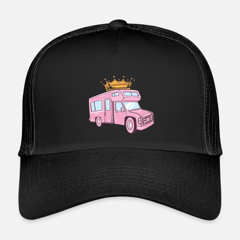 Rosa Camper / weibliche Camper / Camper / Pink Kinder Trucker-Cap