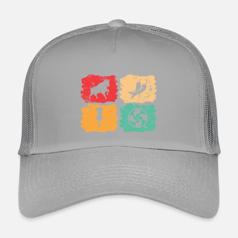 Pays basque vintage – Solar Pulse Casquette trucker enfant