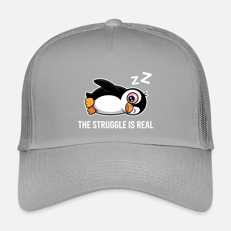 Pingouin Drôle de dicton Casquette trucker enfant