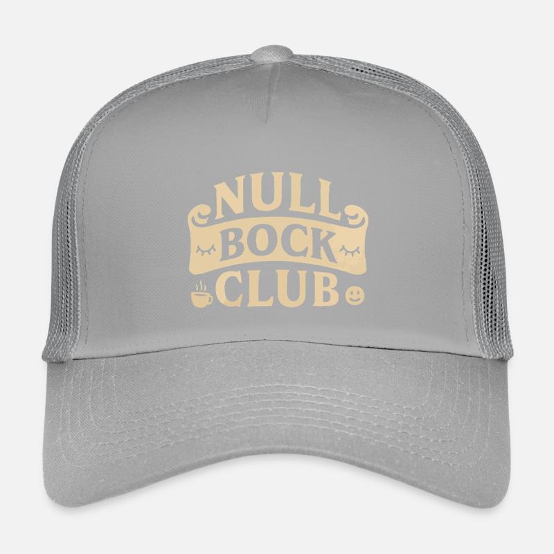 Null Bock Club – Déclaration drôle Casquette trucker enfant