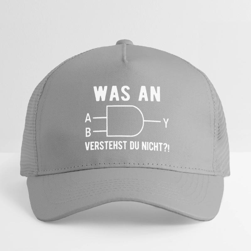 Computer Informatiker Nerd Programmierer Admin Ges Kinder Trucker-Cap