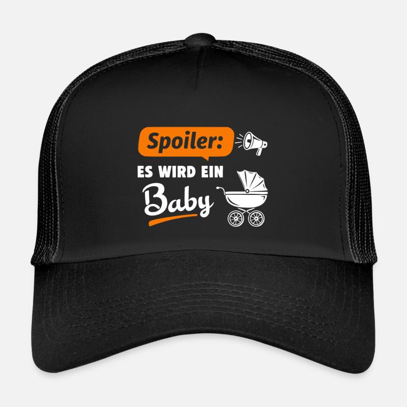 Spoiler: It's going to be a baby Kids’ Trucker Cap