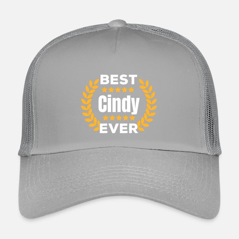 Meilleur cadeau de Cindy Legend Name Ever Casquette trucker enfant